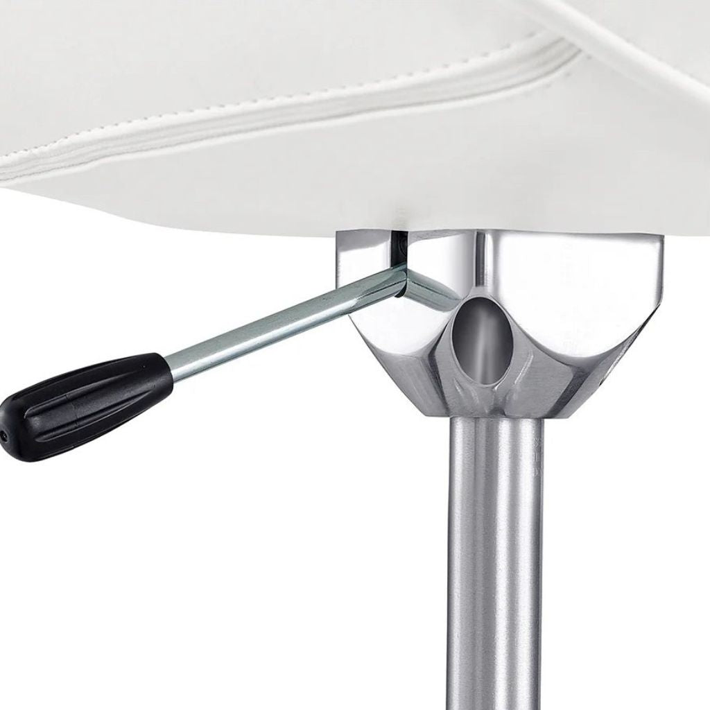 Dream In Reality Esperto Stool (9958): White, Lift Control