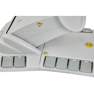 Dream In Reality Fiona Exam Table With Stirrups (8246EBYH-stirrups): Foot Control