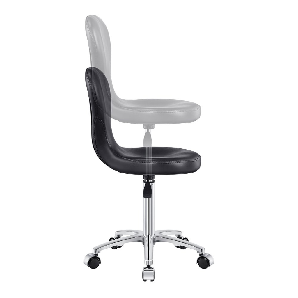 Dream In Reality Futuro Stool (9901): Black, Lift