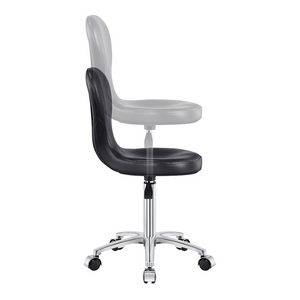 Dream In Reality Futuro Stool (9901): Black, Lift