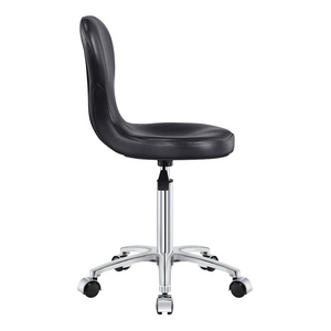 Dream In Reality Futuro Stool (9901): Black, Side View