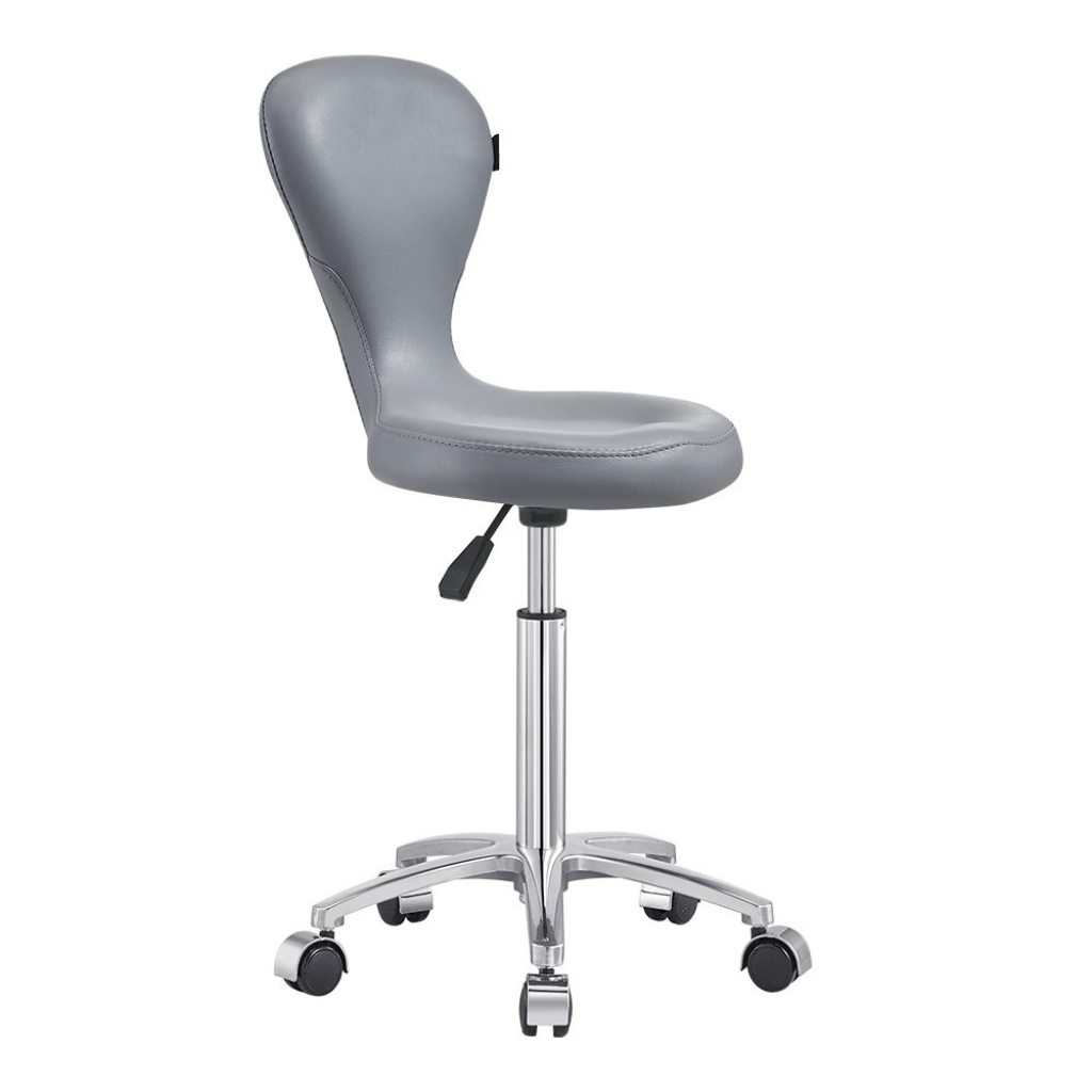 Dream In Reality Futuro Stool (9901): Gray, Front View