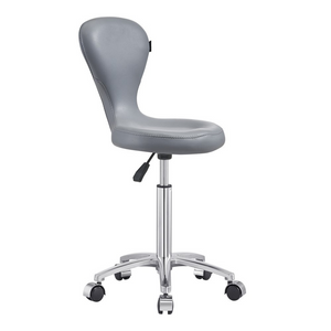 Dream In Reality Futuro Stool (9901): Gray, Front View