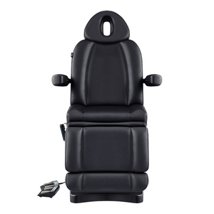 Dream In Reality Ink Electric Esthetician Chair (8103): Black, Front View