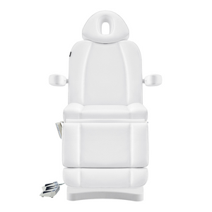 Dream In Reality Ink Electric Esthetician Chair (8103): White, Front View