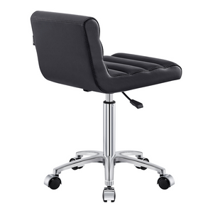 Dream In Reality Jockey Stool (9959): Black, Back View