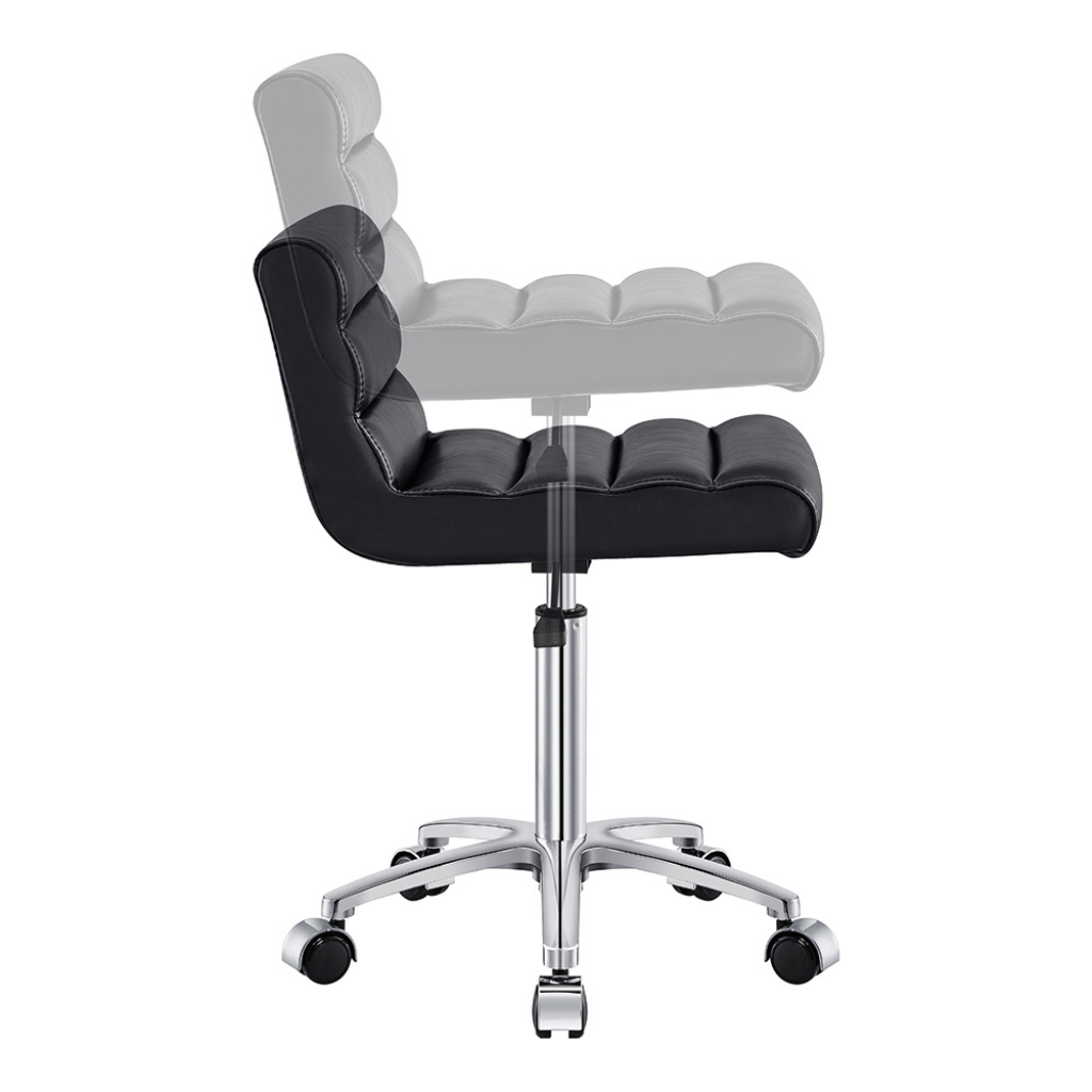 Dream In Reality Jockey Stool (9959): Black, Lift System