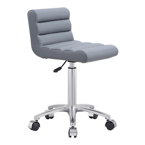 Dream In Reality Jockey Stool (9959): Gray, Side View