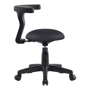 Dream In Reality Largo Beauty Salon Stool (Black): Side View