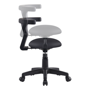 Dream In Reality Largo Beauty Salon Stool (Black): Lift