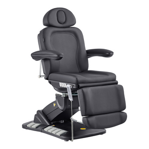 Dream In Reality Logan Medical Spa Bed (8246EBYH): Black, Side View