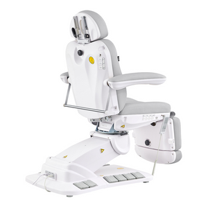 Dream In Reality Logan Medical Spa Bed (8246EBYH): Gray, Back View