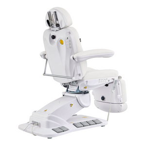 Dream In Reality Logan Medical Spa Bed (8246EBYH): White, Back View