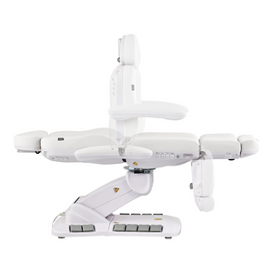 Dream In Reality Logan Medical Spa Bed (8246EBYH): White, Adjustable Backrest and Footrest