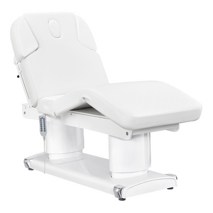 Dream In Reality Luxi 4 Motors Medical Spa Treatment Table (8838): White, Adjustable Footrest