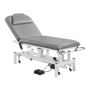 Dream In Reality Mar Egeo Electric Treatment & Medical Examination Bed (8230): Gray, Side View