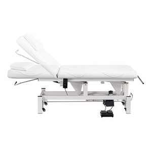 Dream In Reality Mar Egeo Electric Treatment & Medical Examination Bed (8230): White, Adjustable Backrest