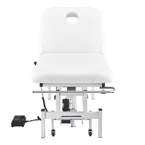 Dream In Reality Mar Egeo Electric Treatment & Medical Examination Bed (8230): White, Front View