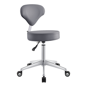 Dream In Reality Medical Stool (9157): Gray, Front View