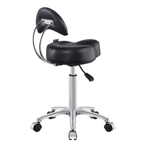 Dream In Reality Medusa Stool (9917): Black, Back View