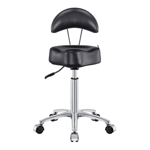 Dream In Reality Medusa Stool (9917): Black, Front View