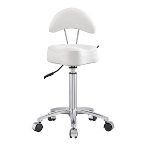 Dream In Reality Medusa Stool (9917): White, Front View
