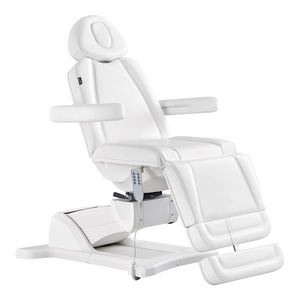 Dream In Reality Pavo 4 Motors Rotating Medical Spa Treatment Table/Chair (8709): White, Side View