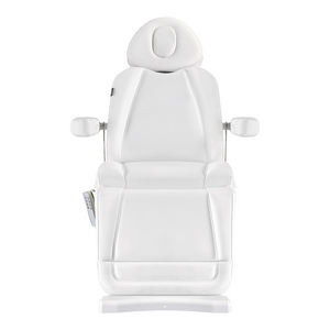 Dream In Reality Pavo 4 Motors Rotating Medical Spa Treatment Table/Chair (8709): White, Front View