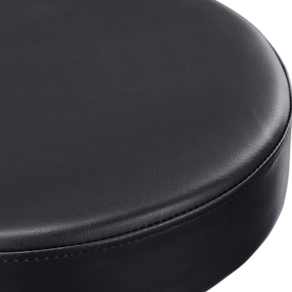 Dream In Reality Serene Stool (9109): Black, Saddle / Seat