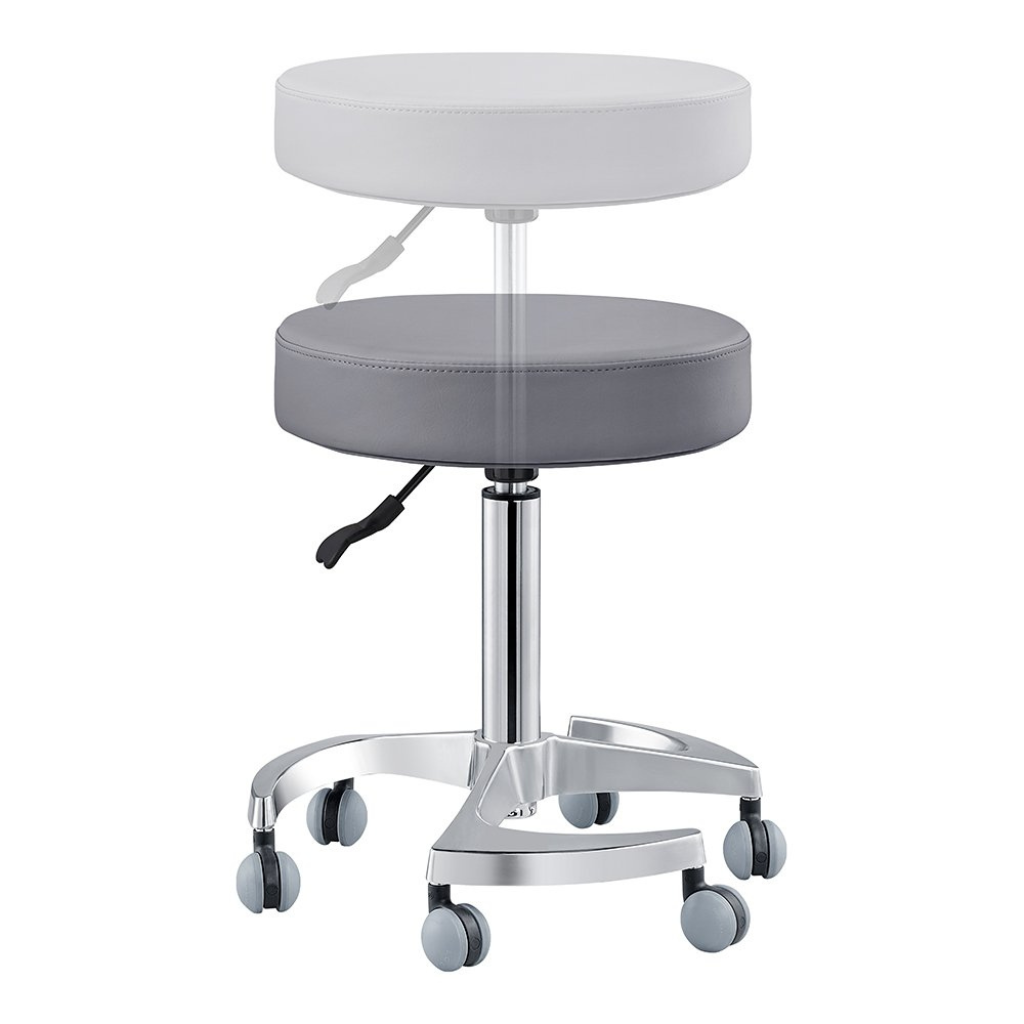 Dream In Reality Serene Stool (9109): Gray, Lift