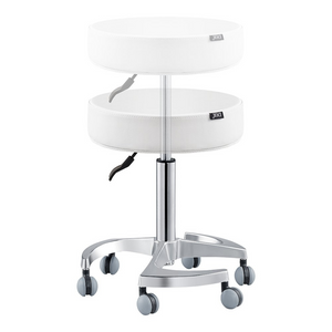Dream In Reality Serene Stool (9109): White, Lift