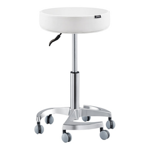 Dream In Reality Serene Stool (9109): White, Maximum Lift