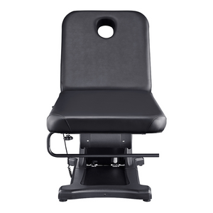 Dream In Reality Serenity Electric Treatment Table (8808): Black, Front View