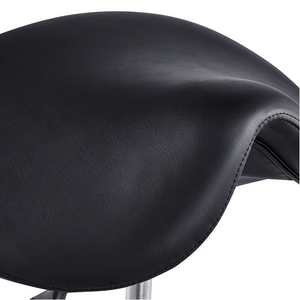 Dream In Reality Tao Saddle Stool (9038): Black, Saddle / Seat
