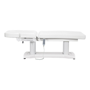 Dream In Reality Tranquility 4 Motors Electric Medical Spa Treatment Table (8818): White, Flat Bed