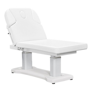 Dream In Reality Tranquility 4 Motors Electric Medical Spa Treatment Table (8818): White, Side View