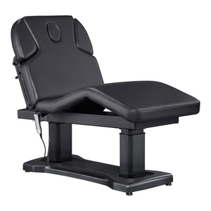 Dream In Reality Tranquility 4 Motors Electric Medical Spa Treatment Table (8818): Black, Side View