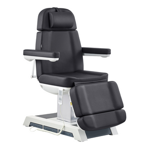 Dream In Reality Vanir Medical Chair (8218BYH): Black, Side View