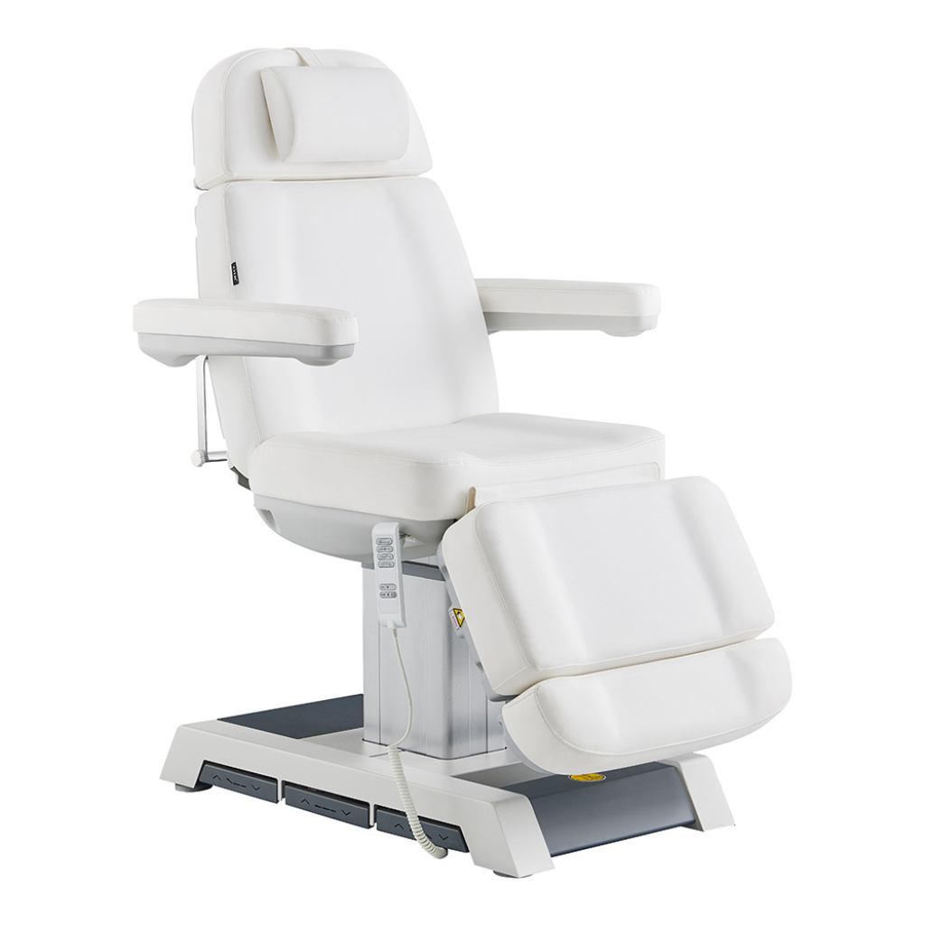Dream In Reality Vanir Medical Chair (8218BYH): White, Side View