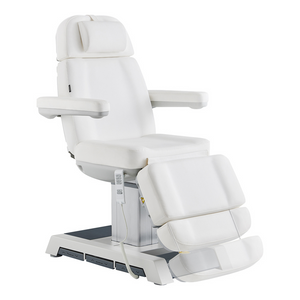 Dream In Reality Vanir Medical Chair (8218BYH): White, Adjustable Footrest