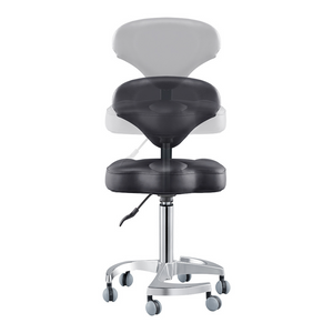 Dream In Reality Zen Adjustable Swivel Stool (9156): Black, Lift