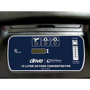Drive DeVilbiss 10L Compact Oxygen Concentrator Control View
