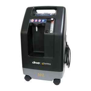 Drive DeVilbiss 10L Compact Oxygen Concentrator Front View