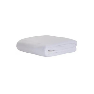 Dura Luxe Flannel Top Sheet White