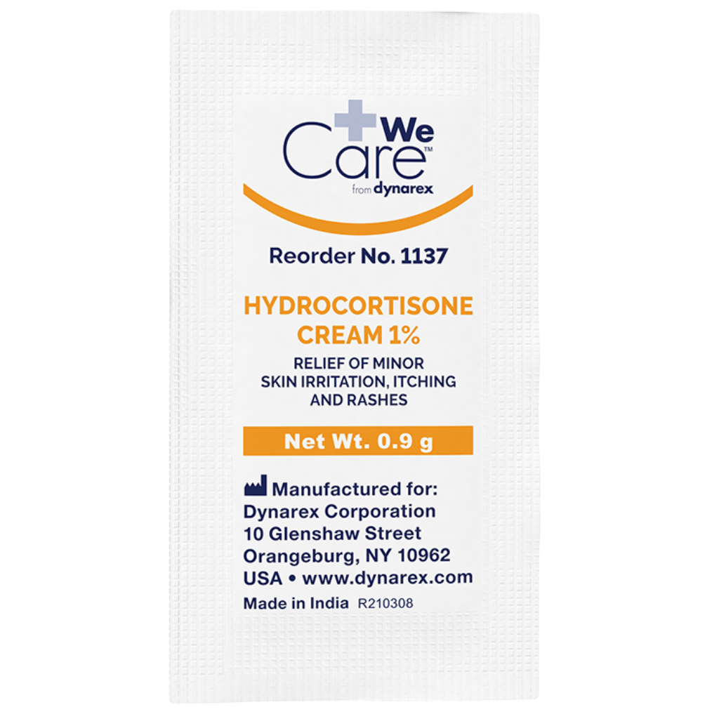 DynarexHydrocortisoneCream_0.9gFoilPacket_1137_-frontfacingpacket