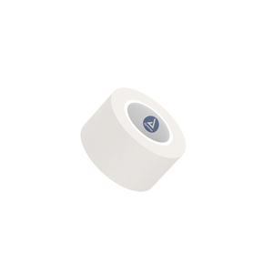 White roll of Dynarex Paper Surgical Tape (3352) tape with a blue logo on a white background