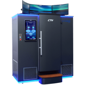 E CABIN FRONT ANGLE VIEW BLACK