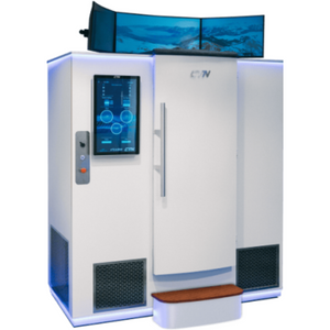 E CABIN FRONT ANGLE VIEW WHITE