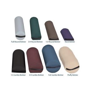 Earthlite 3/4 Round Massage Bolster Styles and Colors