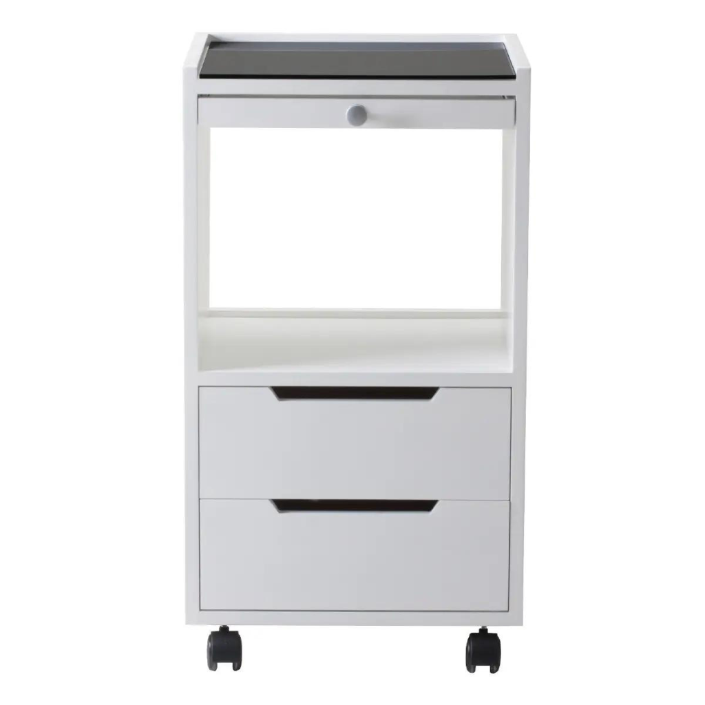 Earthlite Alpha2 Trolley White Front profile